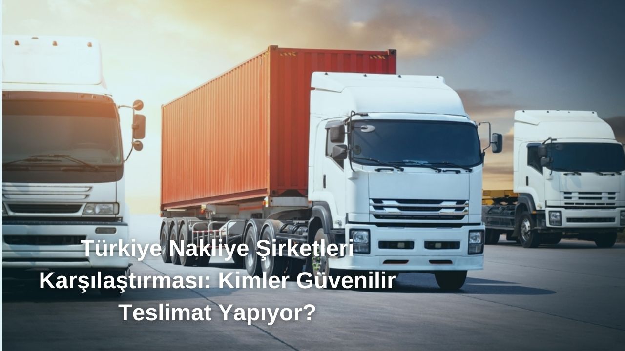 Türkiye Nakliyat Şirketleri Karşılaştırması: Kim Güvenilir Teslimat Sağlıyor?