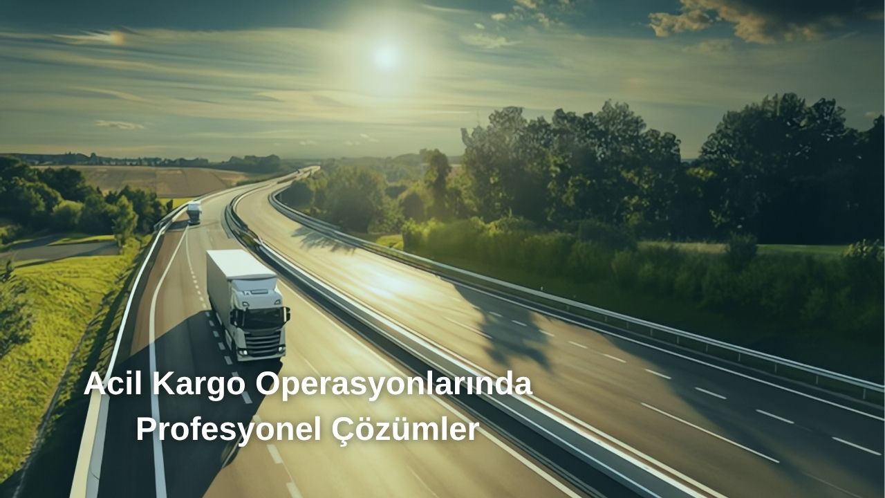 Acil Kargo Operasyonlarında Profesyonel Çözümler
