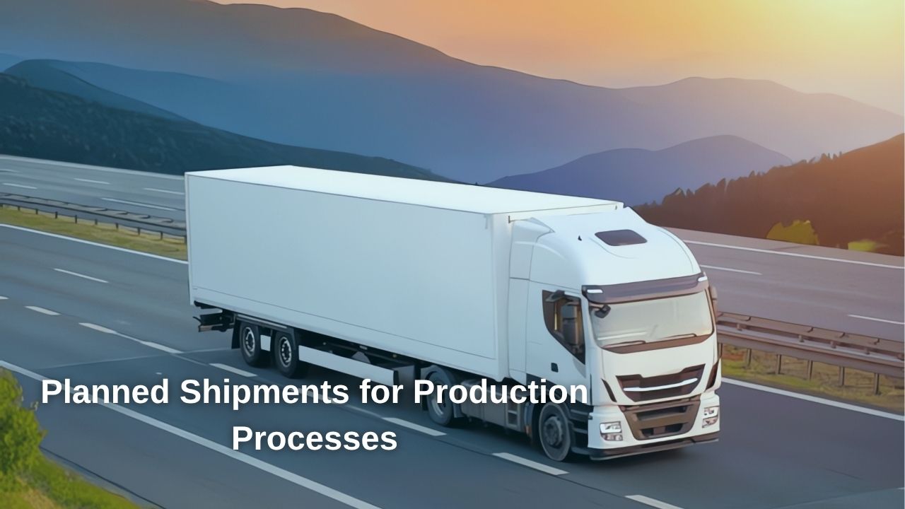 Scheduled Delivery for Production Processes