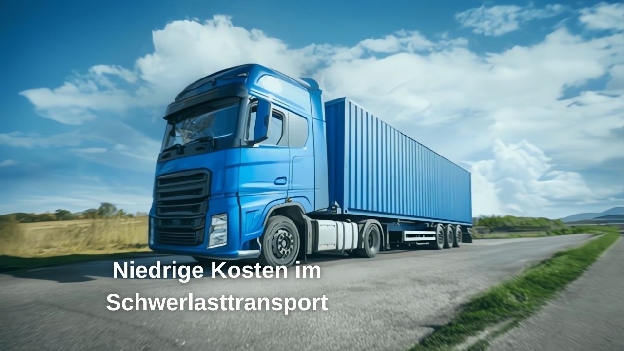 Niedrige Bettenkosten im Schwerlasttransport