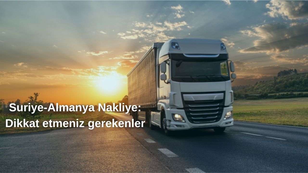 Suriye-Almanya Nakliy