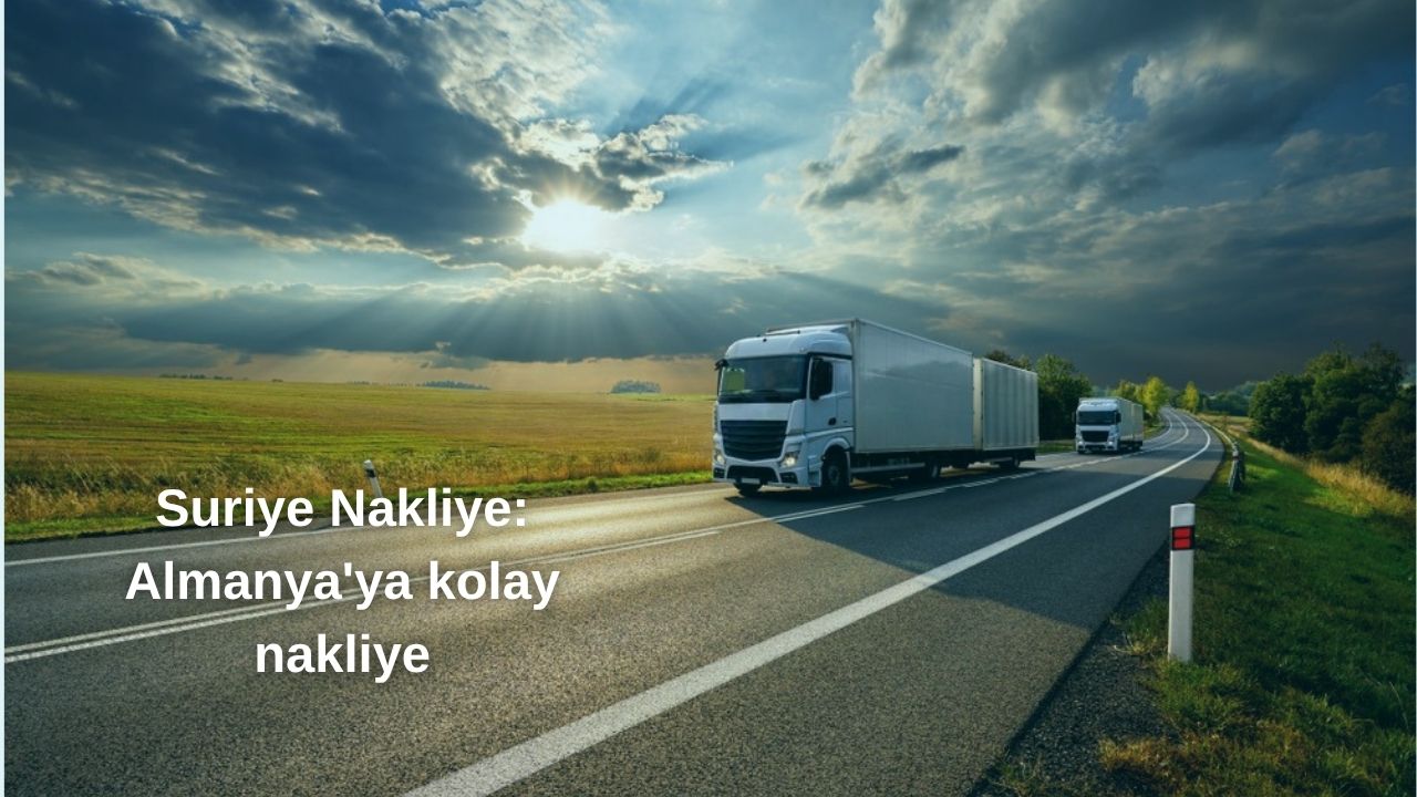 Suriye'den Almanya'ya nakliye